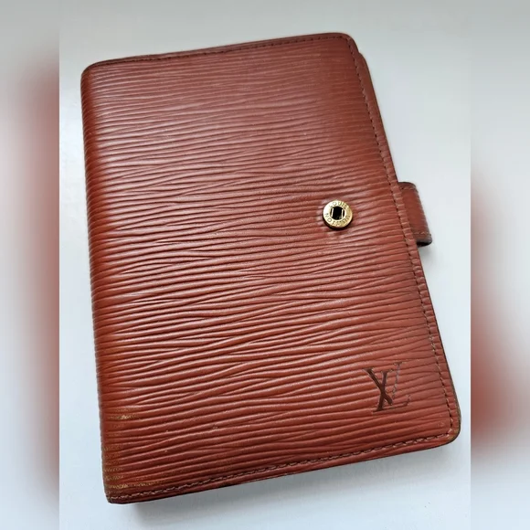 Louis Vuitton Epi Small Agenda Brown
